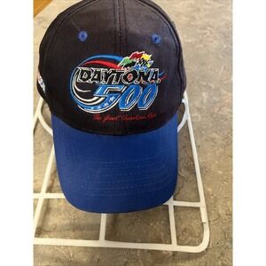Vintage NASCAR Daytona 500 February 17 2002 Strapback Hat Embroidered
